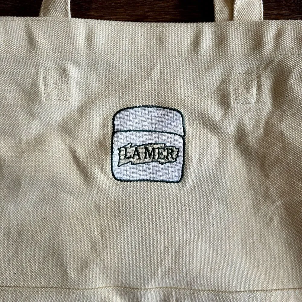La Mer Canvas Tote Reusable Shopping Bag 14